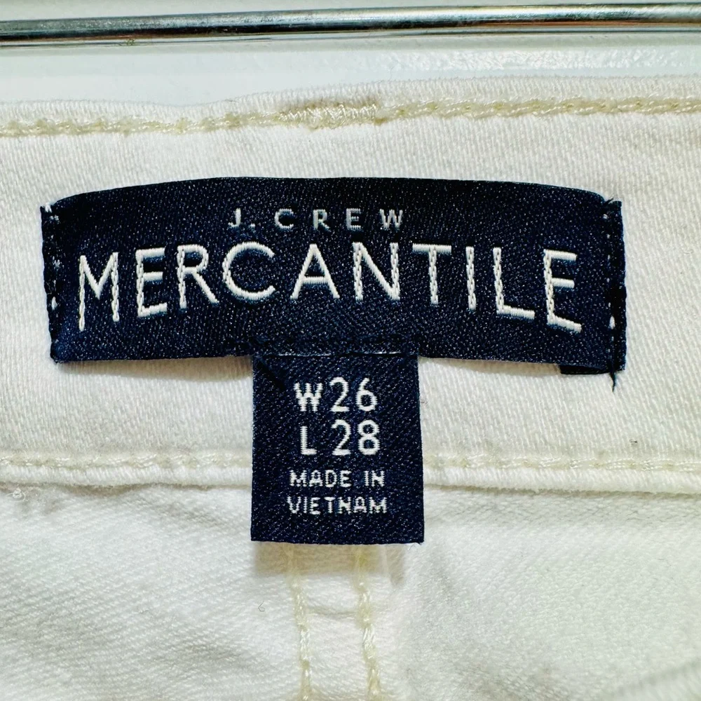 J. Crew Mercantile White‎  Skinny Jeans